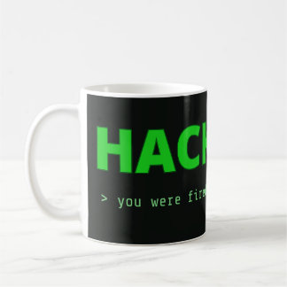 Café Caneca da Tela de Título do Hackfest