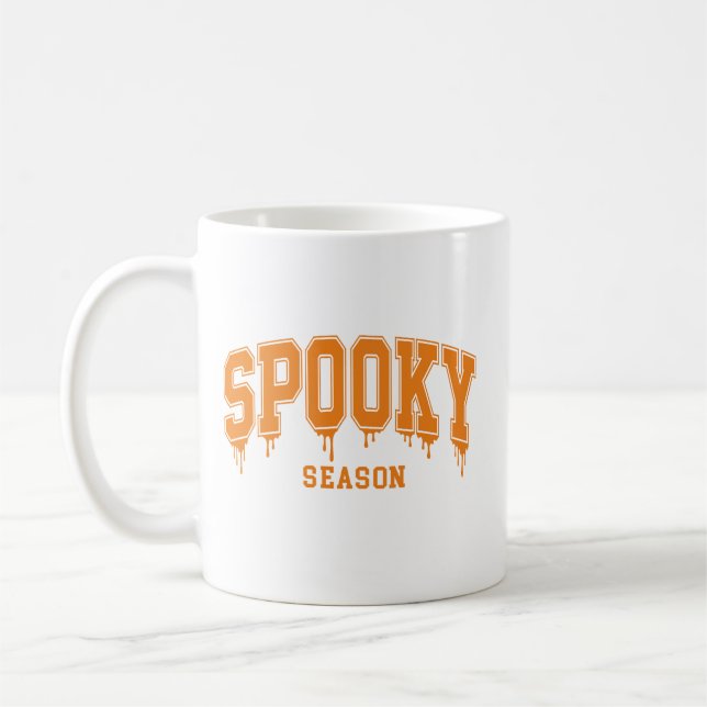 Café Caneca da Temporada Assustadora de Halloween (Esquerda)