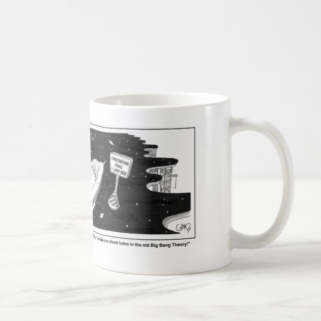 Café Caneca da teoria de Big Bang (Direita)