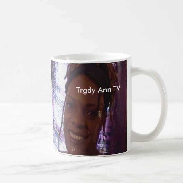 Café Caneca da tevê de Trgdy Ann (Direita)