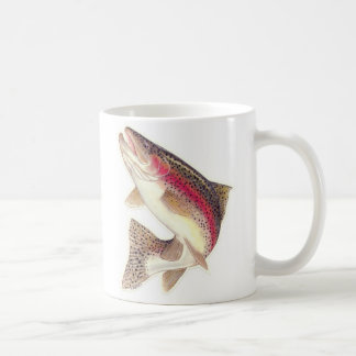 Café Caneca da truta de arco-íris
