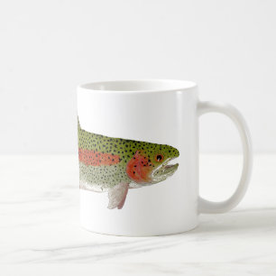 Café Caneca da truta de arco-íris