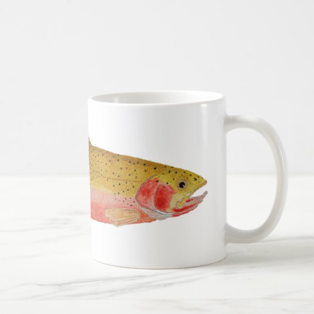 Café Caneca da truta de Cutthroat de Westslope (Direita)