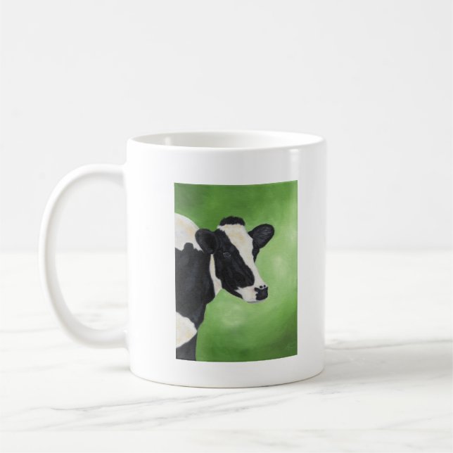 Café Caneca da vaca de Holstein (Esquerda)