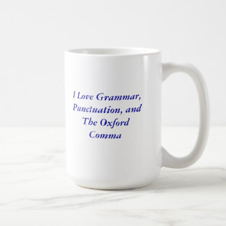 Café Caneca da vírgula de Oxford