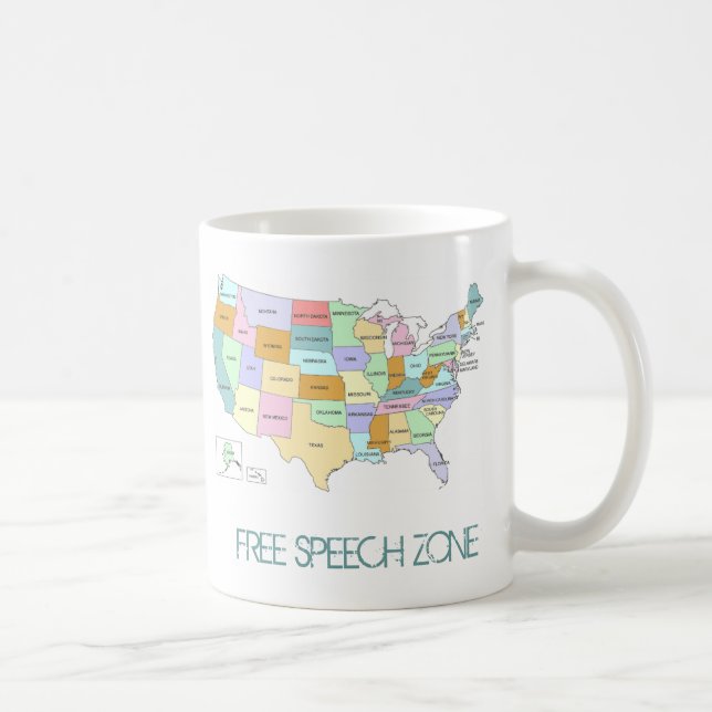 Café Caneca da zona da liberdade de expressão (Direita)