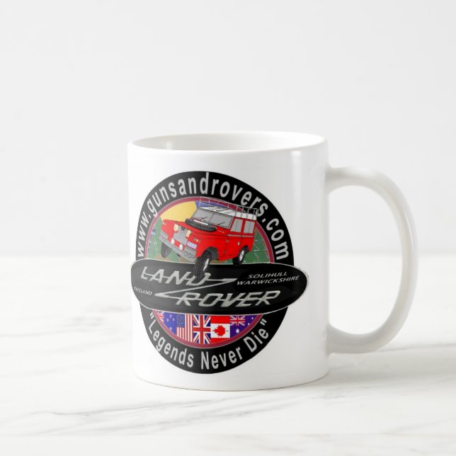 Café Caneca das armas e dos vagabundos de RHD (Direita)