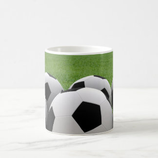 Café Caneca das bolas de futebol