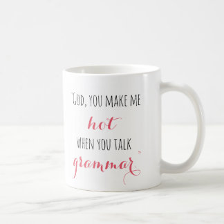 Café Caneca das citações da gramática de Gavin