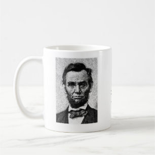 Café Caneca das citações de Abe Lincoln