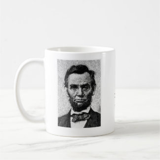 Café Caneca das citações de Abe Lincoln