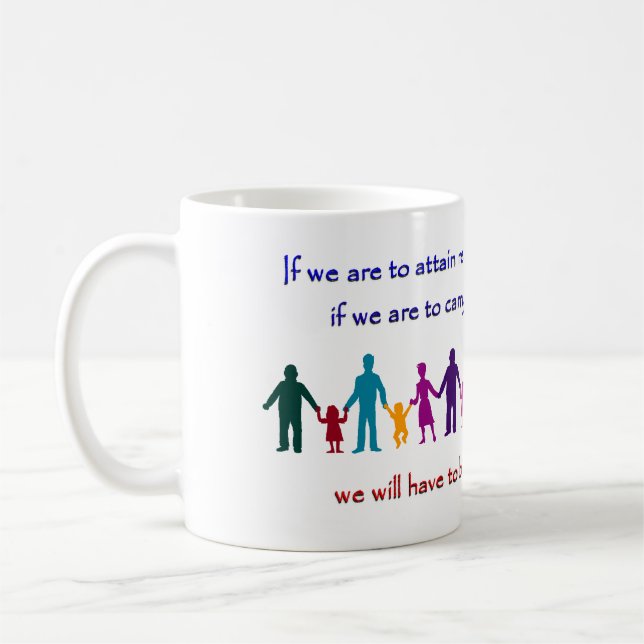 Café Caneca das citações de Gandhi (Esquerda)