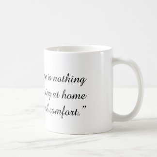 Café Caneca das citações de Jane Austen
