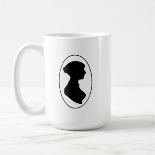 Café Caneca das citações de Jane Austen