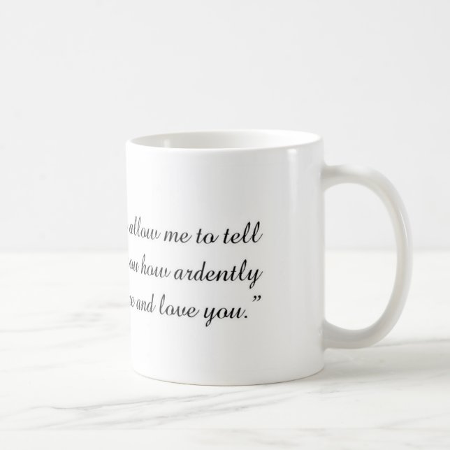 Café Caneca das citações de Jane Austen (Direita)