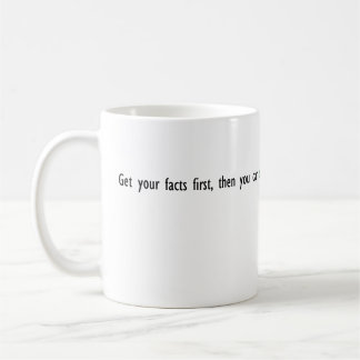 Café Caneca das citações de Mark Twain