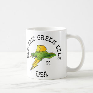 Café Caneca das enguias elétricas de EGS