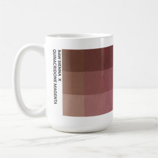 Café Caneca de 15 oz Raw Sienna x Quinacridone Magenta