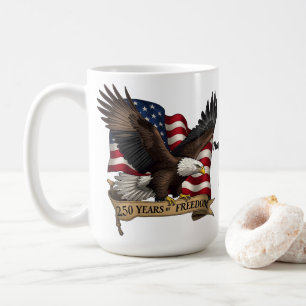 Café Caneca de 250º Aniversário da América