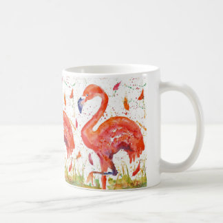 Café Caneca de 3 flamingos
