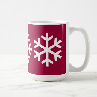 Café Caneca de 3 flocos de neve