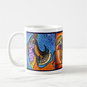 Café Caneca de 3 painéis