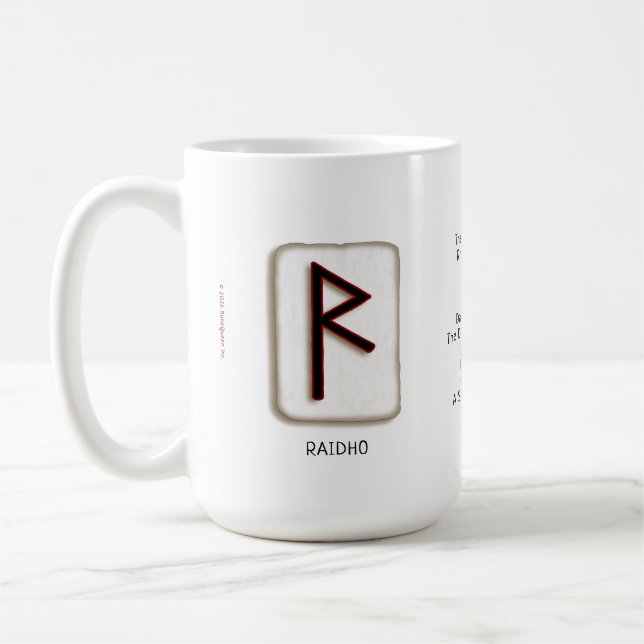 Café Caneca de 425ml Raidho RuneStone (Esquerda)