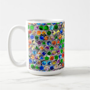 Café Caneca de 443ml com Polígonos Fragmentados em Espi