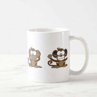 Café Caneca de 4 macacos