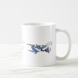 Café caneca de a380 Airbus