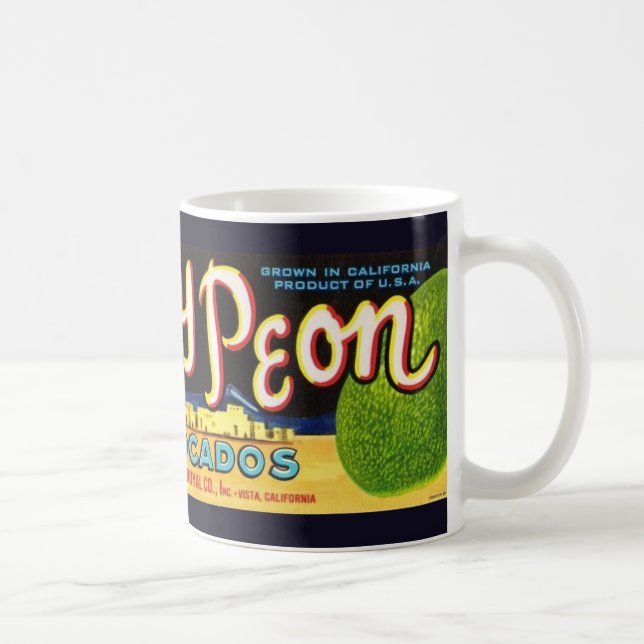 Café Caneca de Abacate (Direita)