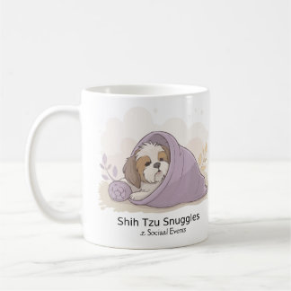 Café Caneca de Abraços de Shih Tzu – Presente Fofo e Ac