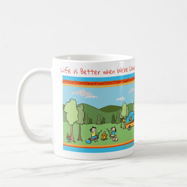 Café Caneca de acampamento (Esquerda)