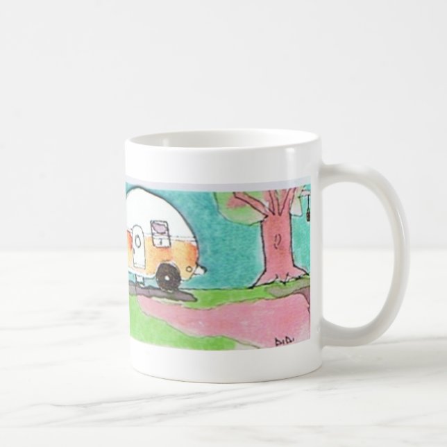Café Caneca de acampamento indo (Direita)