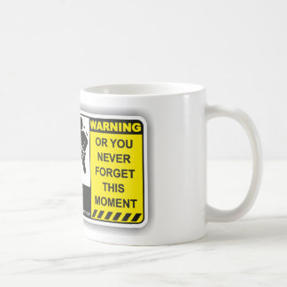 Café Caneca de advertência engraçada #1