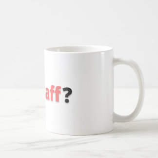 Café Caneca de Aff das torneiras