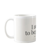 Caneca de Afirmação para Recomeçar