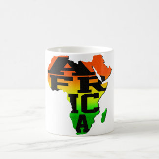 Café caneca de África