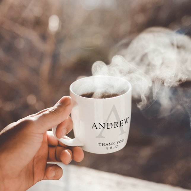 Café Caneca de Agradecimento ao Noivo Personalizada (Criador carregado)