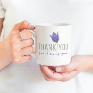 Café Caneca de Agradecimento por Ser Você