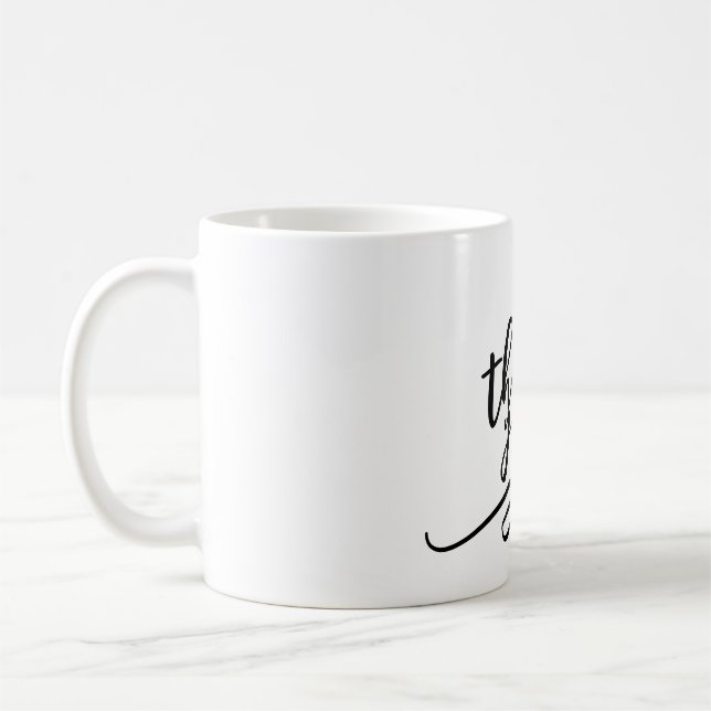 Café Caneca de Agradecimento ☕ | Um Pequeno Presente co (Esquerda)