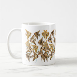 Café Caneca de água doce dos Angelfishes