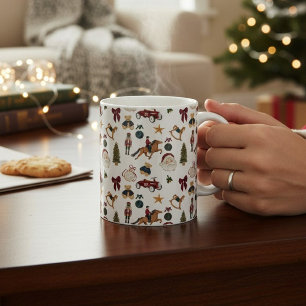 Café Caneca de Água-forte de Brinquedos de Férias Nostá