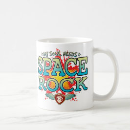 Café Caneca de Alma de Rock Espacial
