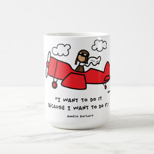 Café Caneca de Amelia Earhart