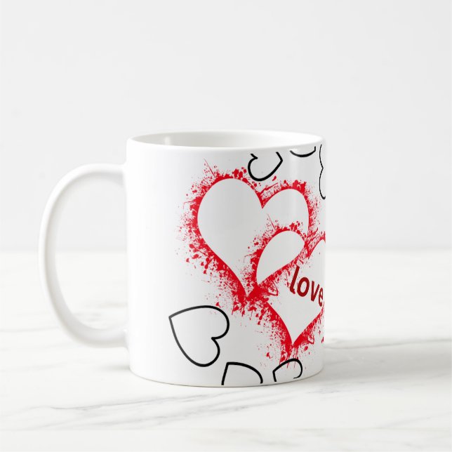 Café caneca de amor (Esquerda)