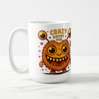 Café Caneca de Amor Monstro Louco por Você