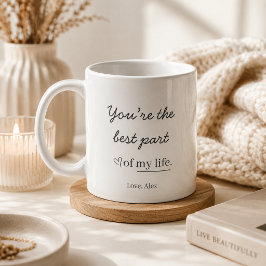 Café Caneca de Amor Personalizada Moderna