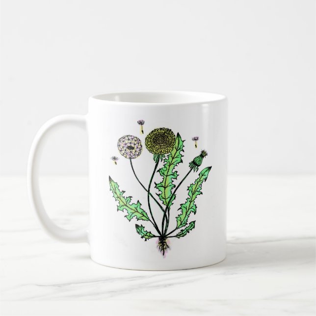 Café Caneca de andelion (Esquerda)