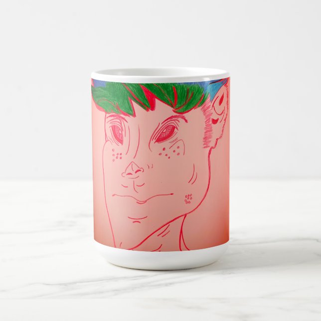 Café Caneca de Animação de Características de Criaturas (Centro)